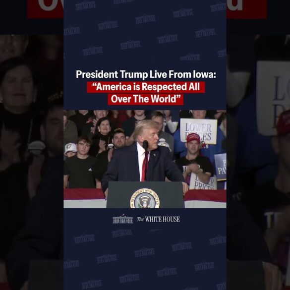 America is RESPECTED again all over the world. 🇺🇸