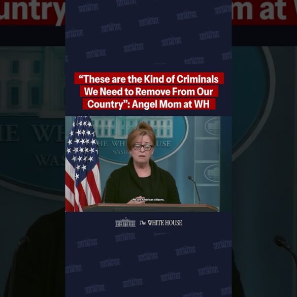Angel Mom Patty Morin delivers a powerful message at the White House: THIS is our WHY. ⬇️