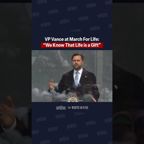 JD Vance Delivers Remarks at March For Life ❤️