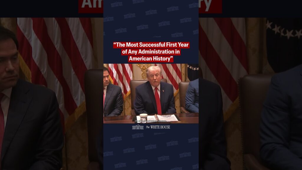 MOST SUCCESSFUL FIRST YEAR OF ANY ADMINISTRATION IN AMERICAN HISTORY. 🇺🇸