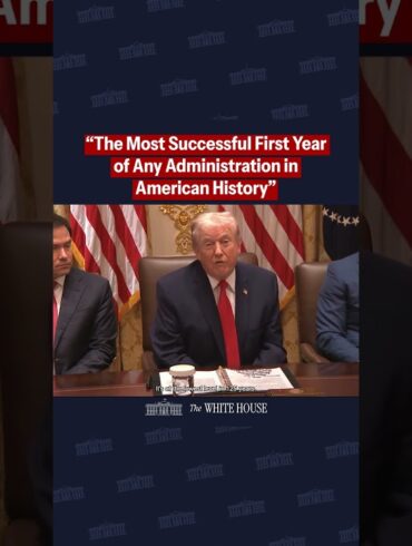 MOST SUCCESSFUL FIRST YEAR OF ANY ADMINISTRATION IN AMERICAN HISTORY. 🇺🇸