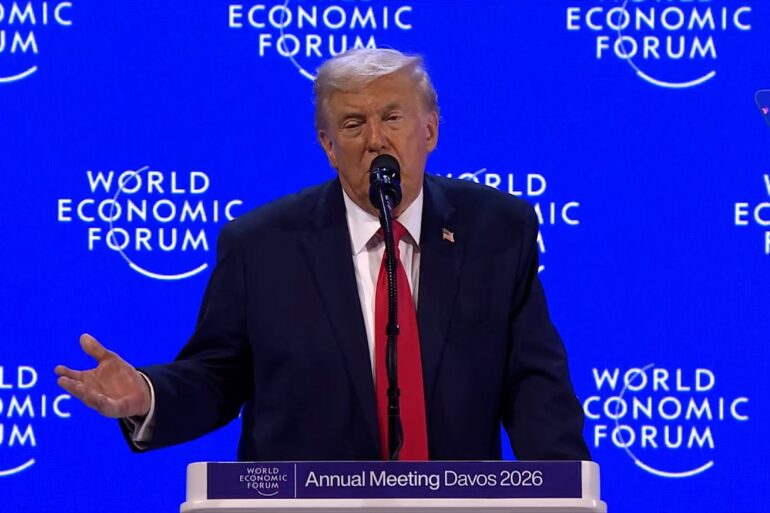 President Trump Delivers a Special Address to the World Economic Forum