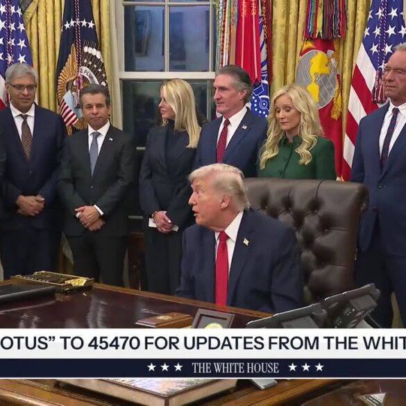 President Trump Makes an Announcement, Jan. 29, 2026