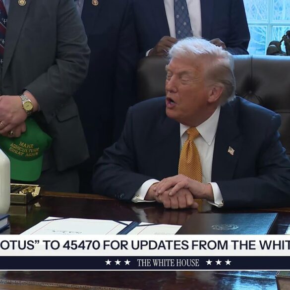 President Trump Participates in a Signing Ceremony, Jan. 14, 2026