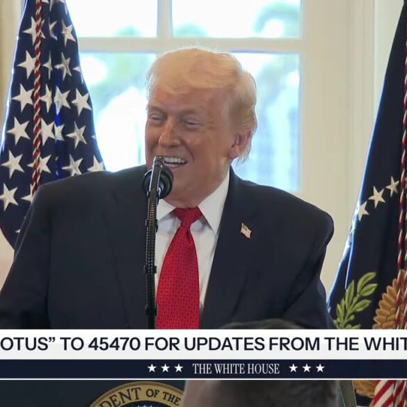 President Trump Participates in the Southern Boulevard Dedication Ceremony