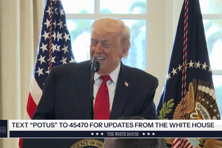 President Trump Participates in the Southern Boulevard Dedication Ceremony