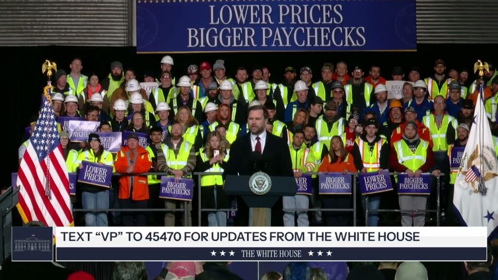 Vice President JD Vance Delivers Remarks in Toledo, Ohio, Jan. 22, 2026