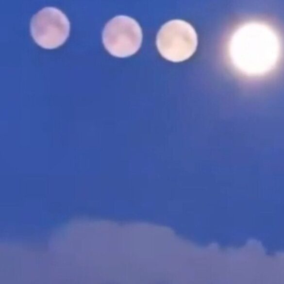 "4 Moons" Spotted Above Russia * 100PercentFedUp.com * by Andi