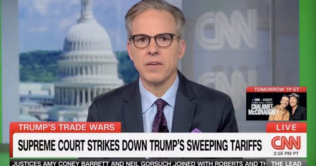 Jake Tapper Looks Like He’s Going To Cry When Analyst Tells Him SCOTUS Ruling Won’t Stop Trump! * 100PercentFedUp.com * by Noah