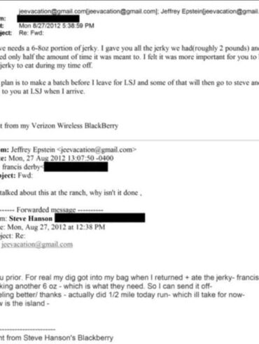 We Just Discovered What “Beef Jerky” Means In The Epstein Files And It’s HORRIBLE! * 100PercentFedUp.com * by Noah