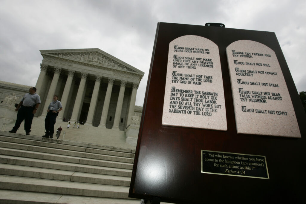 POLITICS: Appeals court OKs posting of Ten Commandments in Louisiana