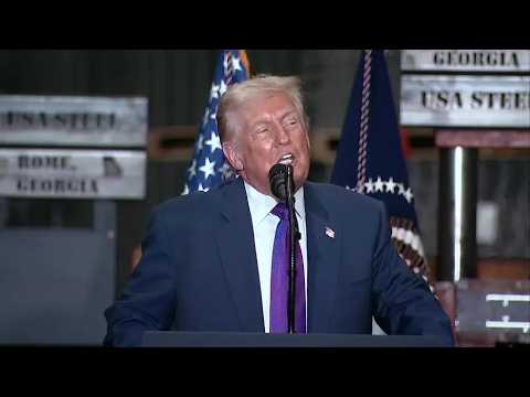 BREAKING: President Trump Makes HUGE Announcement on Economy Speech in Georgia!