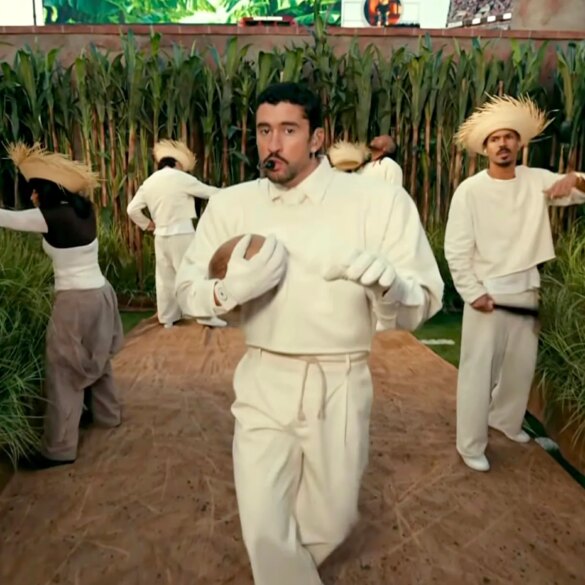 POLITICS: Bad Bunny's Super Bowl halftime stage shines — but