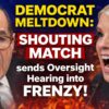 DEMOCRAT MELTDOWN: Nadler and Pam Bondi SHOUTING MATCH sends Oversight Hearing into FRENZY!