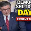 DEMOCRAT SHUTDOWN HITS DAY 3: Speaker Johnson HOLDS URGENT Press Briefing!
