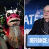 POLITICS: Dems ditched American heroes for adults in frog suits