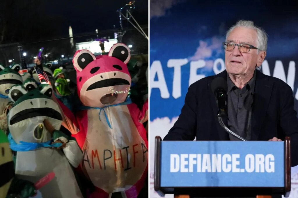 POLITICS: Dems ditched American heroes for adults in frog suits