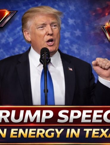 FULL: President Trump Speaks on Energy Production in Texas