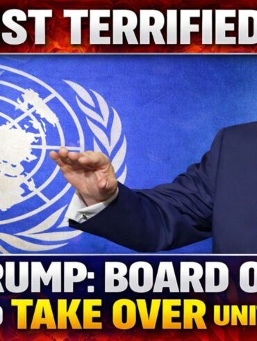 GLOBALIST PANIC: Trump Says His Board of Peace will Take Over the United Nations (UN)