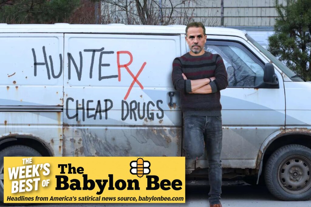 POLITICS: Hunter Biden launches HunterRx from back of van