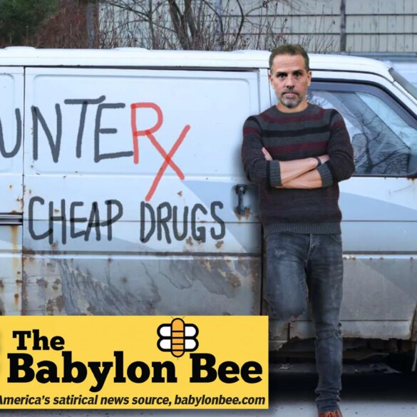 POLITICS: Hunter Biden launches HunterRx from back of van