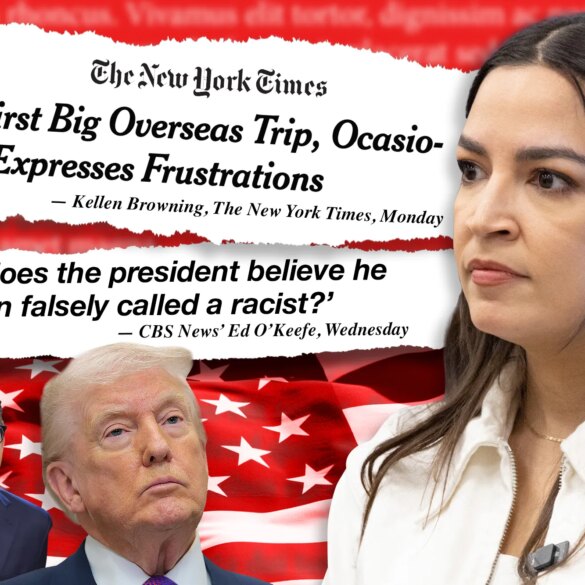 POLITICS: NY Times' 'reporter' cleans up after AOC, CBS News'