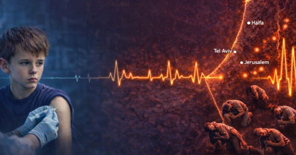 POLITICS: STUDY: Israeli FOIA Data Reveals Massive Heart Injury Spike