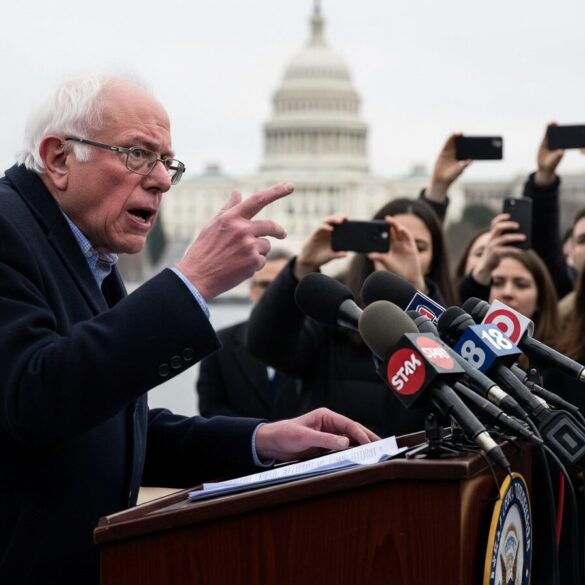 POLITICS: Sanders Slammed for Dragging Melania Into Bezos Rant –