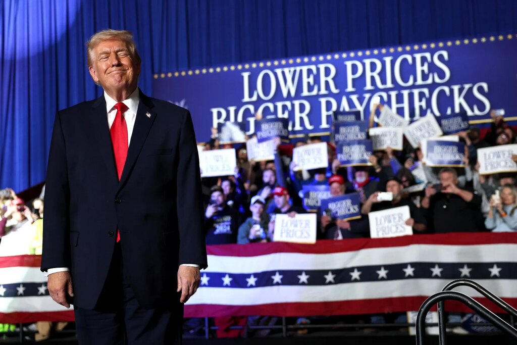 POLITICS: Trump can’t hide from higher prices