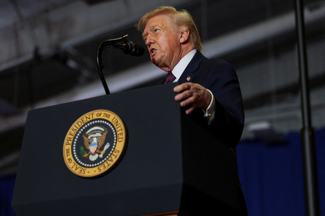 POLITICS: Trump directs Maryland and Virginia to request help with