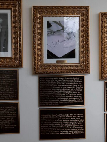 POLITICS: Trump gives Joe Biden the legacy he deserves