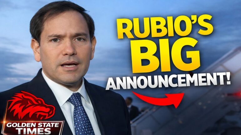 URGENT: Rubio Makes Key Remarks Before High-Stakes Europe Trip!