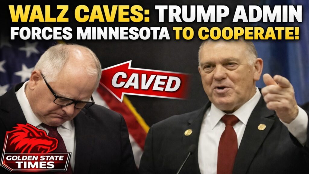 WALZ CAVES: Trump Administration Forces MINNESOTA to Cooperate as 700 ICE Sent Home Safely!