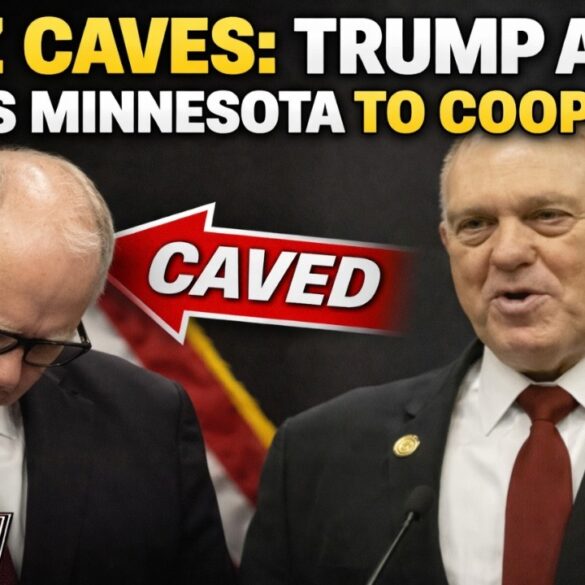 WALZ CAVES: Trump Administration Forces MINNESOTA to Cooperate as 700 ICE Sent Home Safely!
