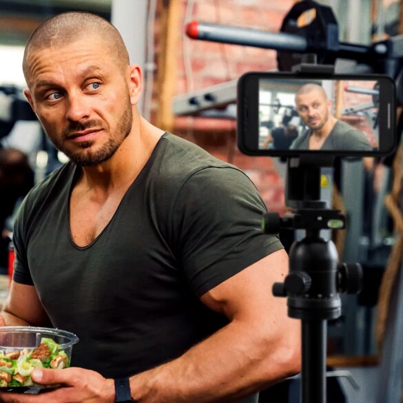 SATIRE NEWS: Bodybuilder Films Self Eating Chicken To Make Sure