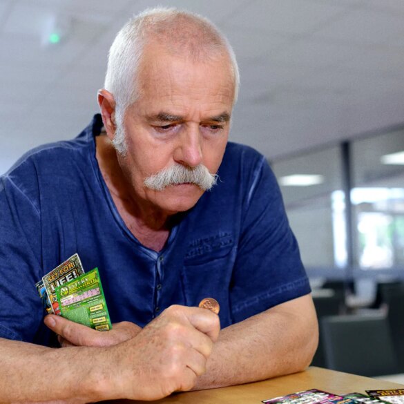 SATIRE NEWS: Dad Pursuing Lottery Scratchers Full Time Now