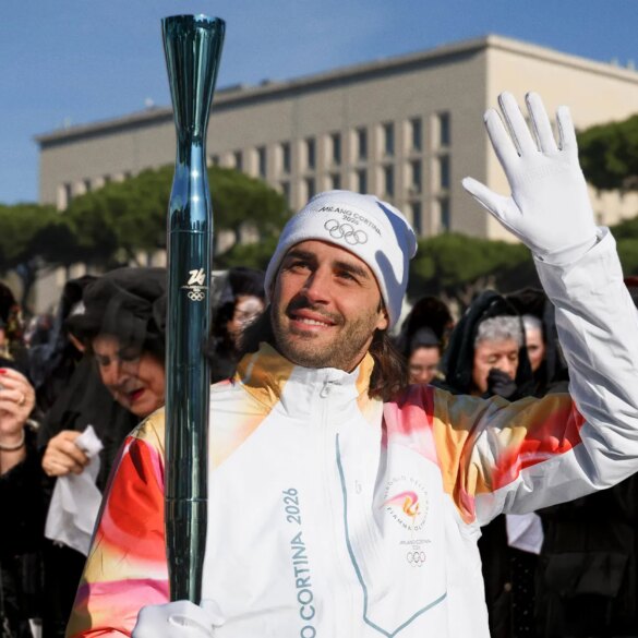 SATIRE NEWS: Olympic Torch Followed By Thousands Of Wailing, Black Shawled