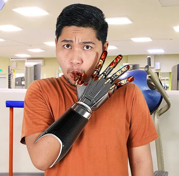 SATIRE NEWS: Prosthetic Hand Recipient Slowly Relearning To Lick Barbecue