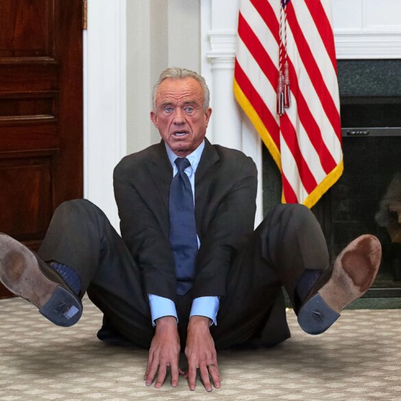 SATIRE NEWS: RFK Jr. Demonstrates How To Remove Tapeworm By