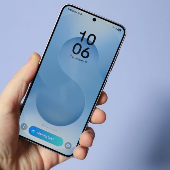 Galaxy S25 Lockscreen