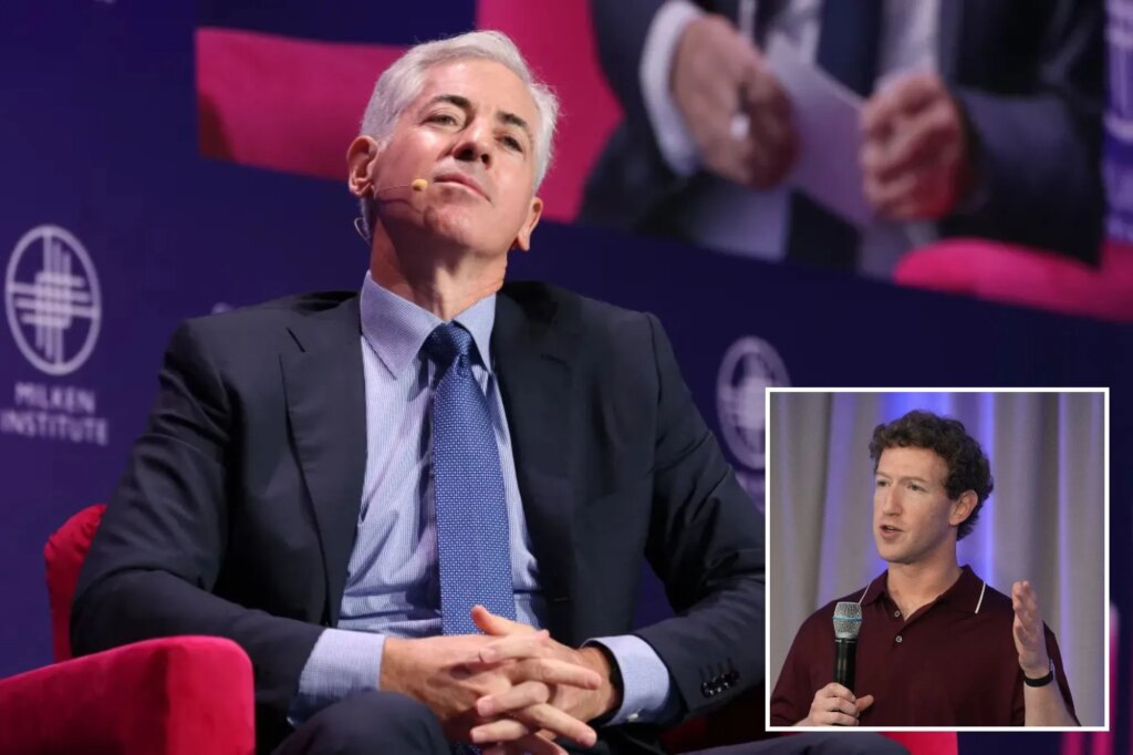 SCIENCE & TECH: Bill Ackman backs Mark Zuckerberg’s Meta with