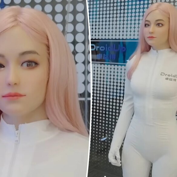 SCIENCE & TECH: Creepy 'warm skinned' robot built to feel as