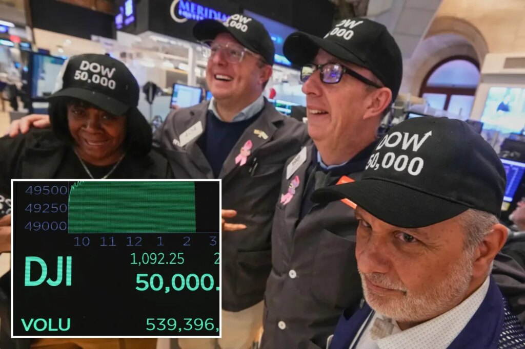 SCIENCE & TECH: Dow blows past 50K for first time