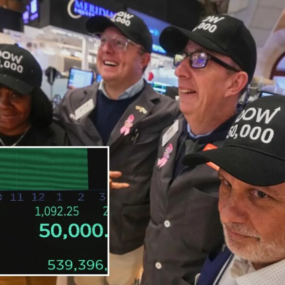 SCIENCE & TECH: Dow blows past 50K for first time