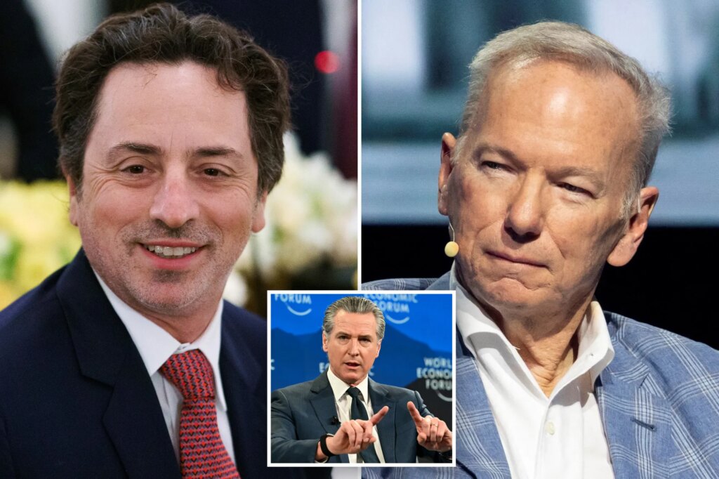 SCIENCE & TECH: Sergey Brin teams up with Eric Schmidt