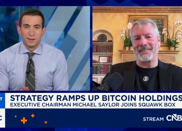 Strategy's Michael Saylor: We won't be selling bitcoin, we'll be buying 'every quarter forever'