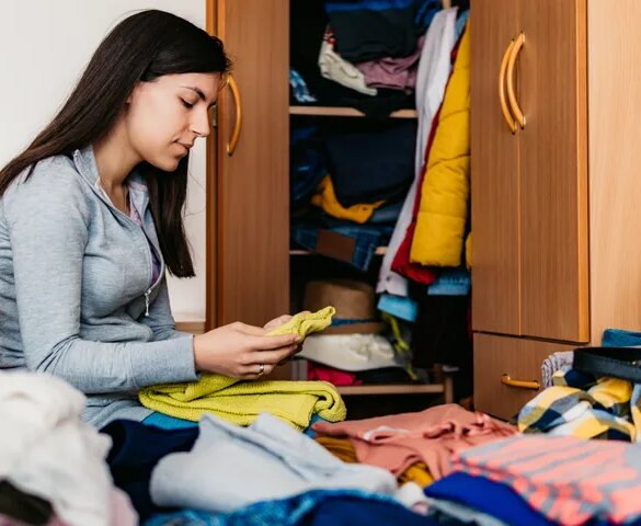 “When you hear yourself making statements like ‘I’d like this sweater if it was a different color’ or ‘I like the sweater but it doesn’t fit me,’ you know we are leaning more towards letting it go,” organizer Julie Naylon said.