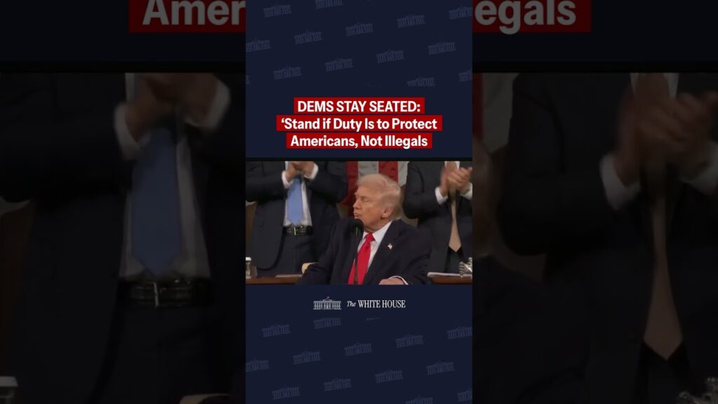 Dems stay seated at SOTU in front of angel families & those injured due to illegal alien crime