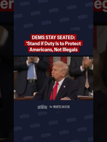Dems stay seated at SOTU in front of angel families & those injured due to illegal alien crime