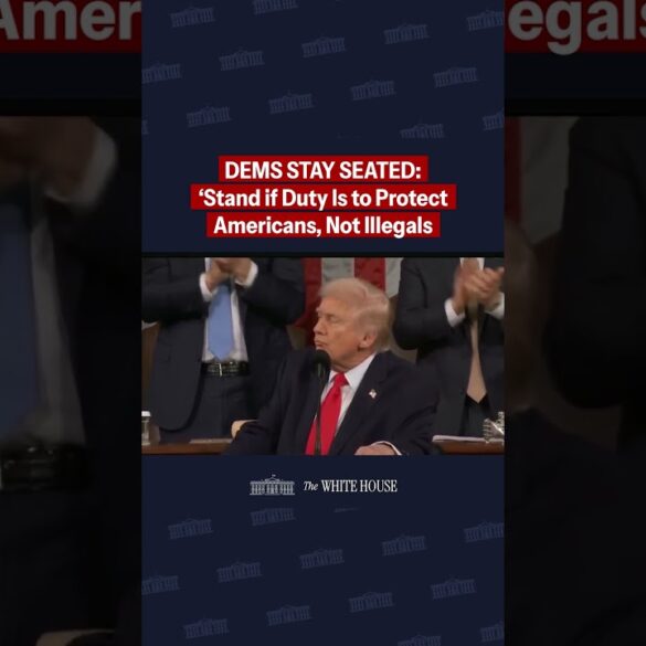 Dems stay seated at SOTU in front of angel families & those injured due to illegal alien crime